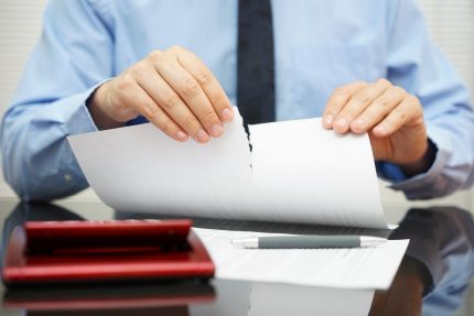 Beëindiging van het gascontract