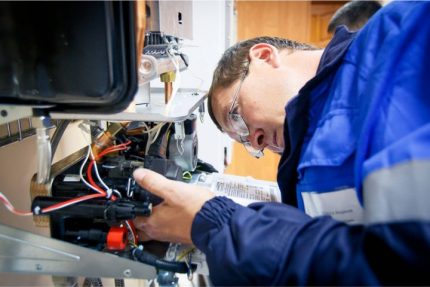 Inspectie van gasapparatuur
