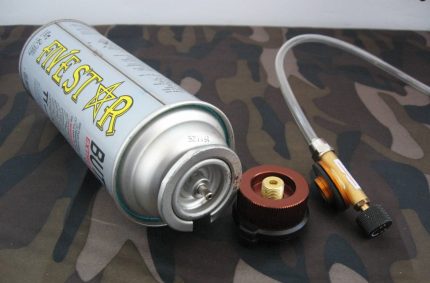 Cilinder en tankadapter