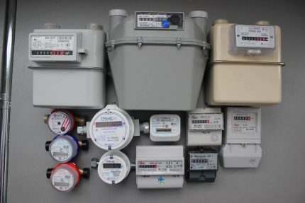 Compteurs de gaz