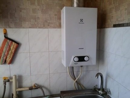 Kolumna Electrolux w kuchni