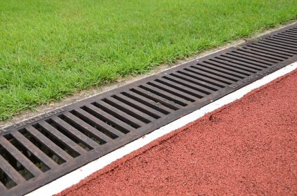 Drainage van sportcomplexen