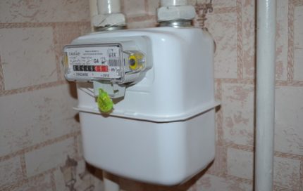 Membraan gasmeter