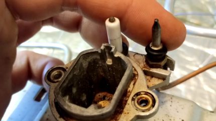 Sensor ng gas control