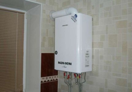 Dubbelcircuitketel voor verwarming en warm water
