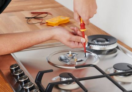 Gasbrander verwijderen