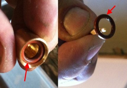 Mondstuk o-ring