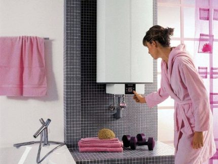 Stijlvolle ketel in een al even stijlvol interieur
