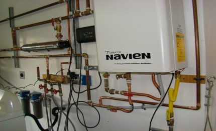 Wandgemonteerde gasketel