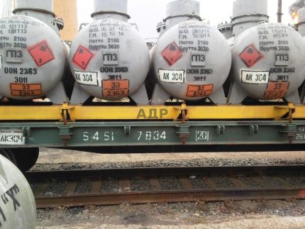 Tanks voor transport