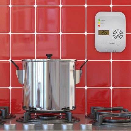 Phát hiện rò rỉ gas trong bếp