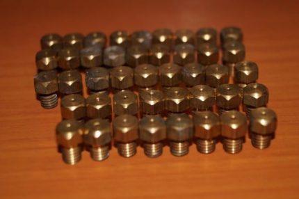 Gasfornuis sproeiers