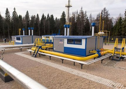 Gasverdeelstation van een nieuw type