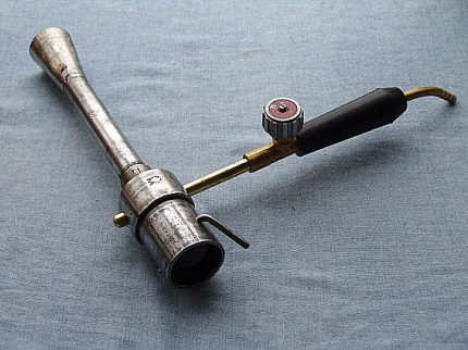 Brûleur assemblé