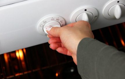 Ontsteking gasoven