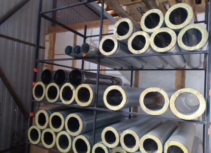 Sandwichpijpen voor ventilatie
