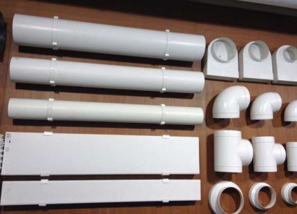 Plastic pipes and fittings