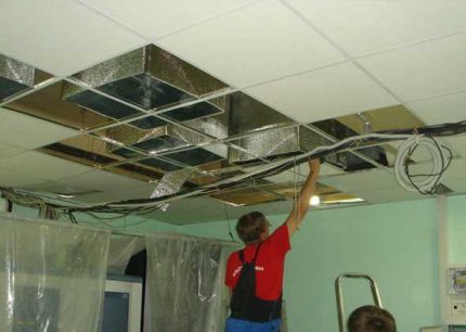 Constructie van het ventilatiesysteem