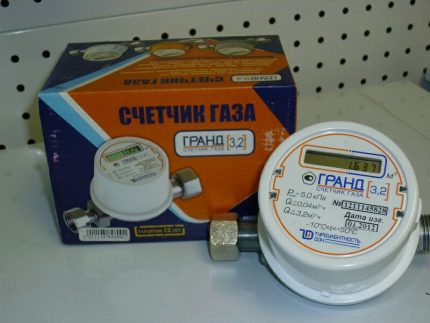 Étalonnage du compteur de gaz