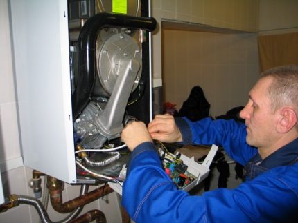 Gasketel repareren