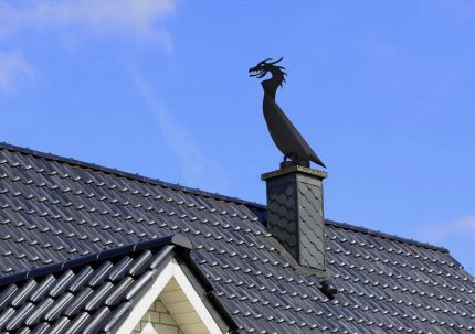 Przegroda odpowietrzająca na rurze odpowietrzającej