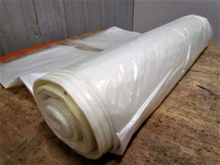 Plastic folie voor ventilatiebuizen