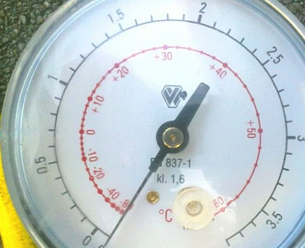 Manometer vacuüm