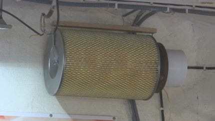 Filter stofafscheider