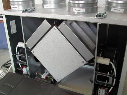 Ang hitsura ng isang rotary type recuperator