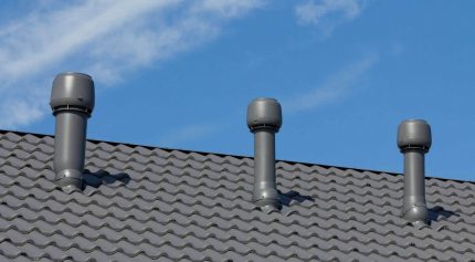 Factory ventilation output