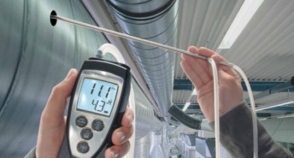 Ventilation Testing Equipment