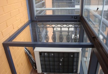 Masking the air conditioner box
