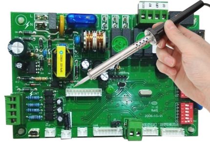 Scheme of the control board split system