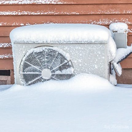 Air conditionné dans la neige