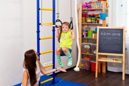 Kinderkamer in het appartement