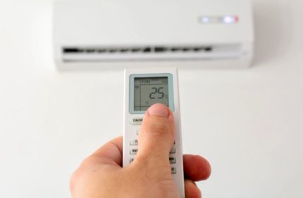 Air conditioner remote control