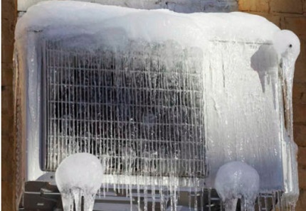 External block icing
