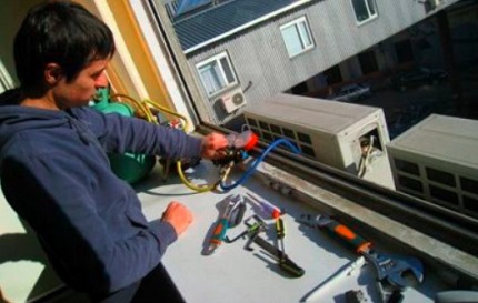 Freon air conditioning