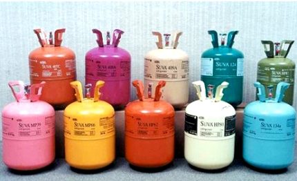 Air conditioner refrigerant