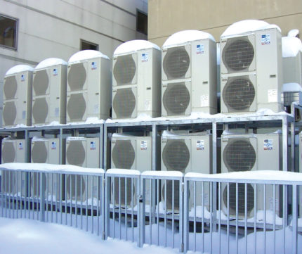 Ekstern enhed af inverter klimaanlæg