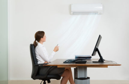 Aircondition på kontoret