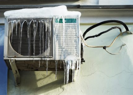 Air conditioning sa taglamig