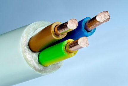 VVG-kabel met kunststof