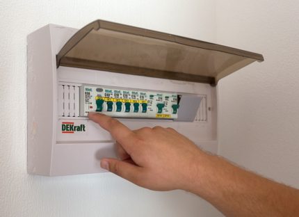 Rozdzielnica z wyłącznikami automatycznymi